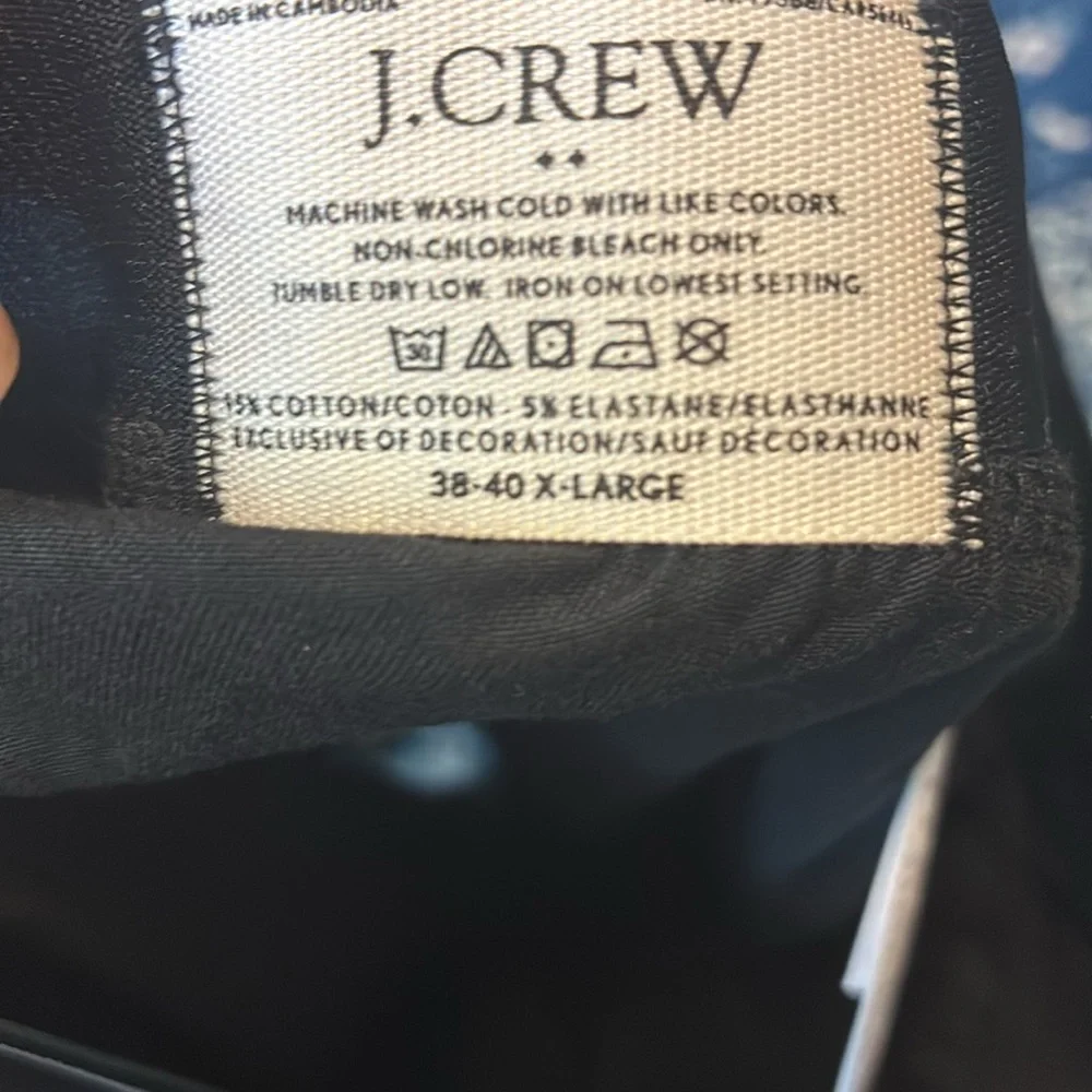NWOT J.CREW Men's Black Boxer Briefs